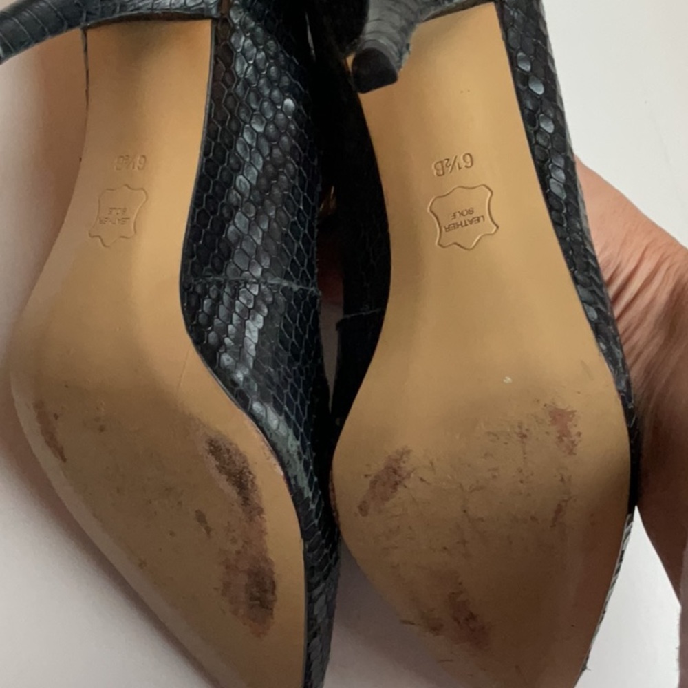 Talbots Croc Heels - Picture 13 of 14